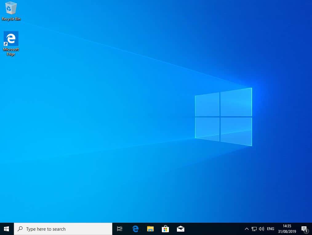 Windows 10 - ready to go