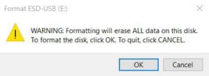 Format-USB-drive-warning