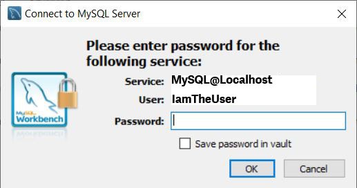 MySQL Workbench - Connect to MySQL password