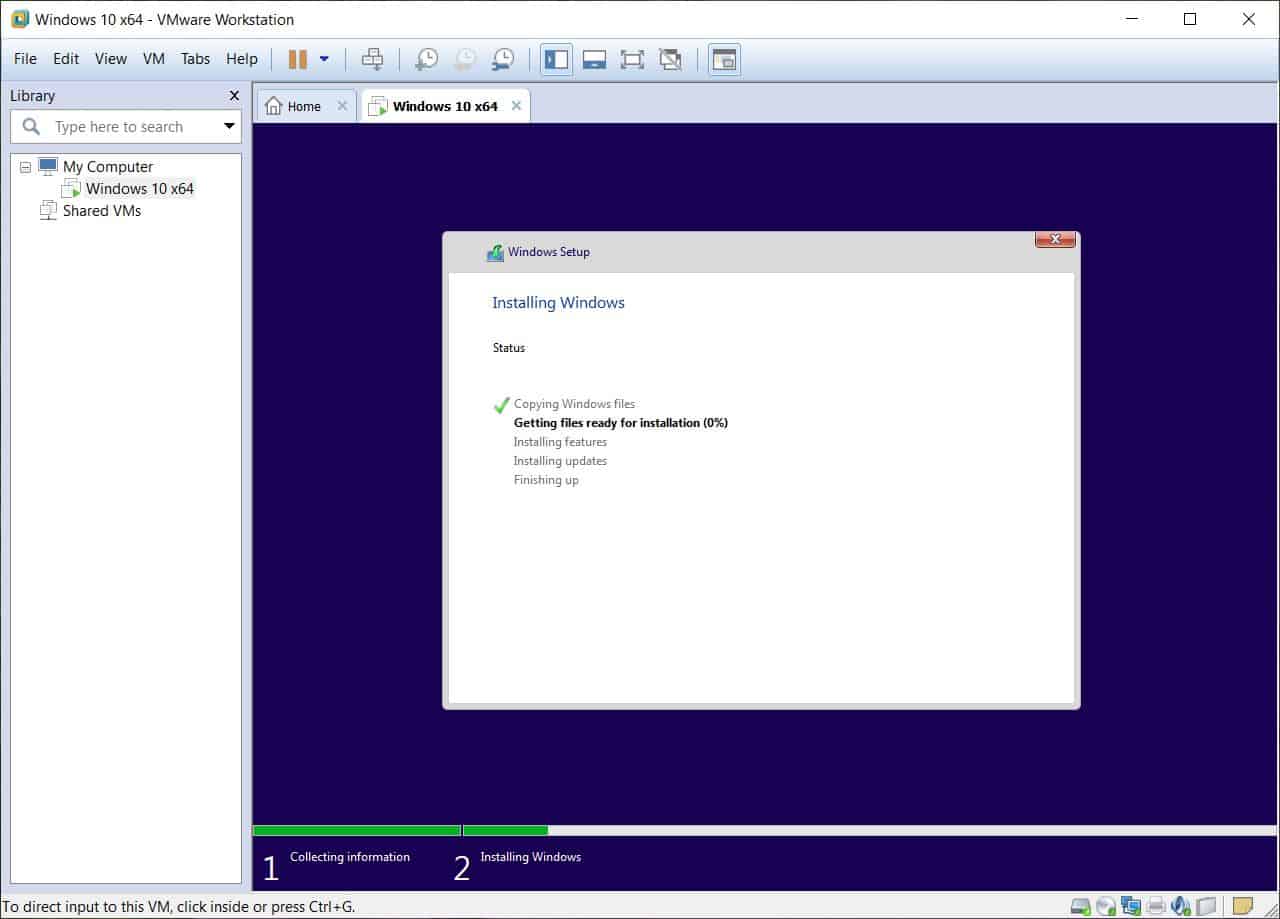 Windows 10 getting things done - Windows 10 on VMware