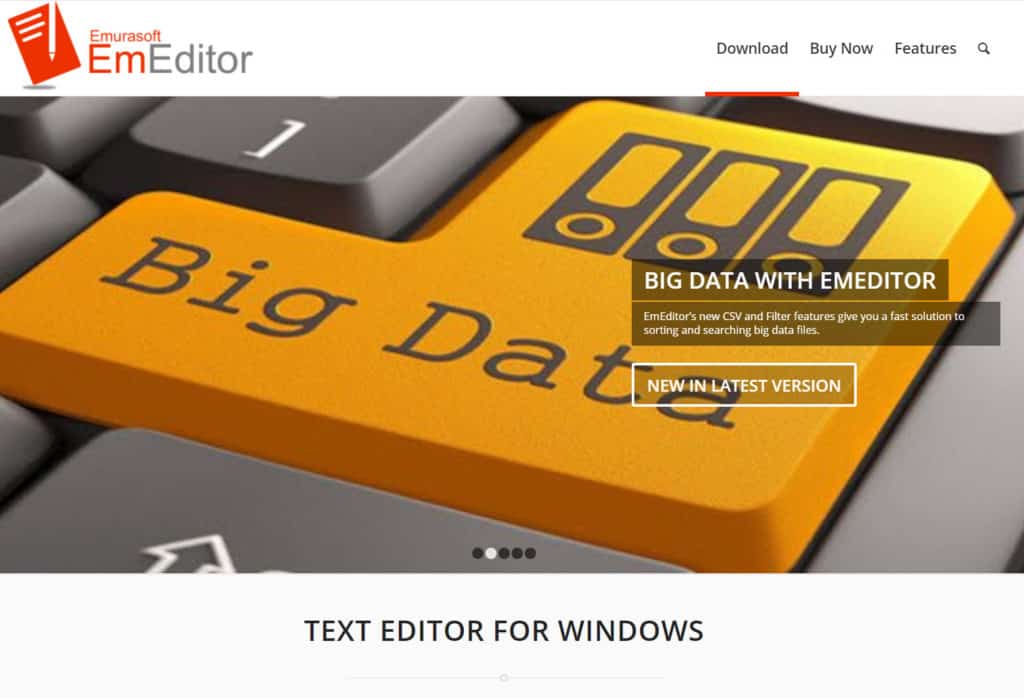 EmEditor - Text editor for Windows