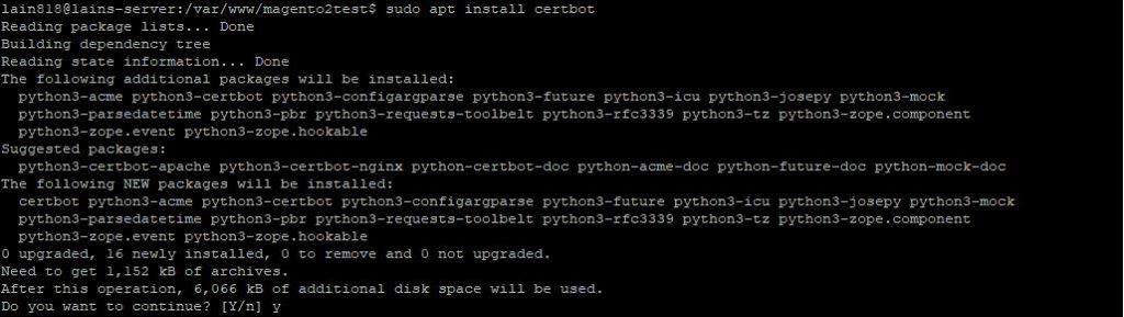 23. installing certbot Letsencrypt in ubuntu